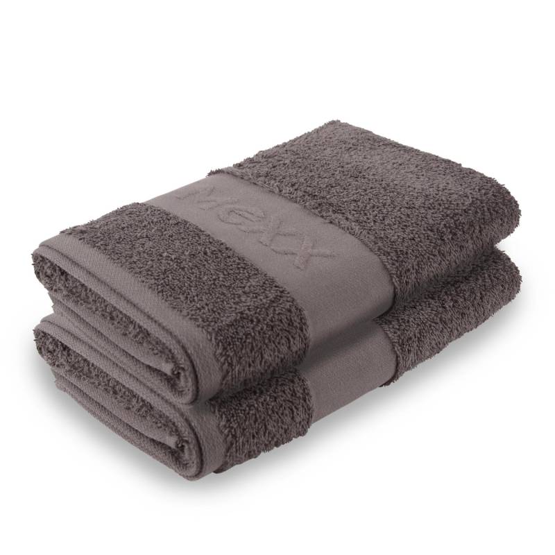 Bestlivings Handtuch Anthrazit 50 x 100 cm 2 Stück von BESTLIVINGS