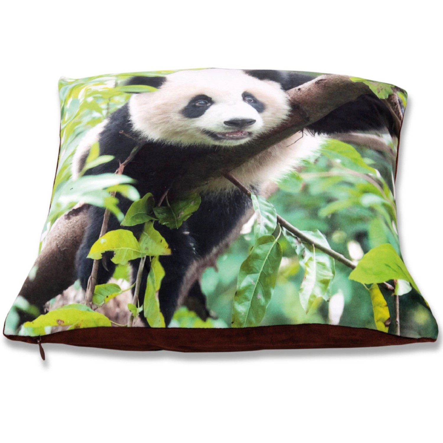 Bestlivings Kissenhülle 2er Pack Fotodruck 40 x 40 cm Panda von BESTLIVINGS