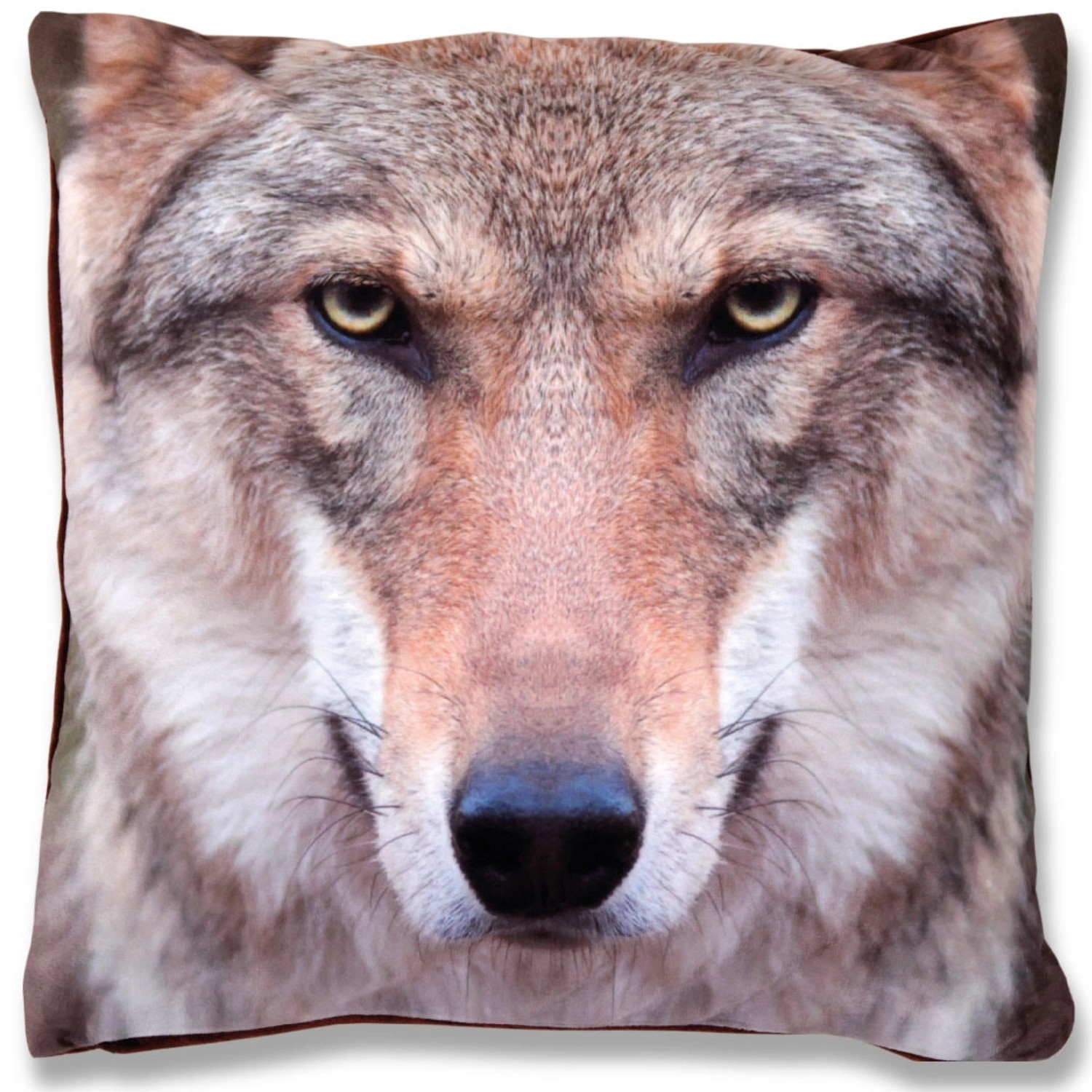 Bestlivings Kissenhülle 2er Pack Fotodruck 40 x 40 cm Wolf von BESTLIVINGS