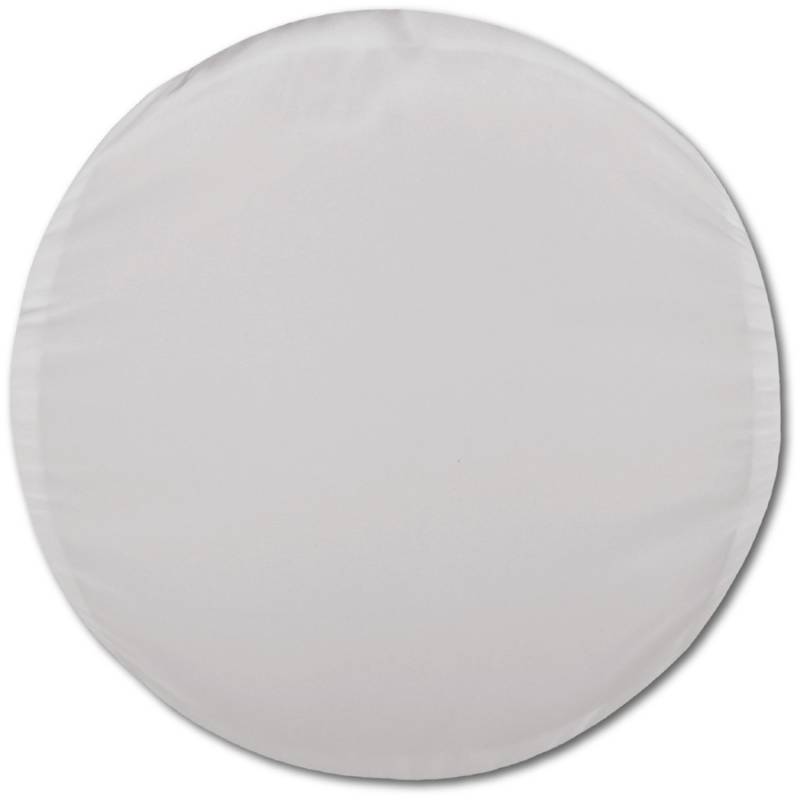 Bestlivings Kissenhülle Ellen Durchmesser 50 cm Hellgrau von BESTLIVINGS