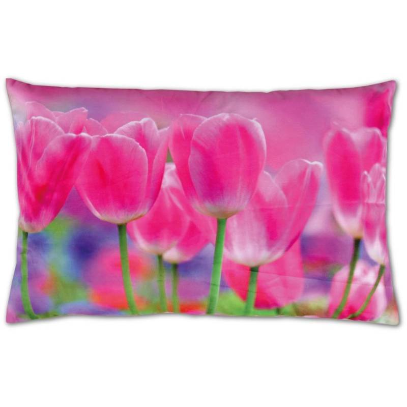 Bestlivings Kissenhülle Fotodruck 2er Pack Tulpen 40 x 60 cm von BESTLIVINGS