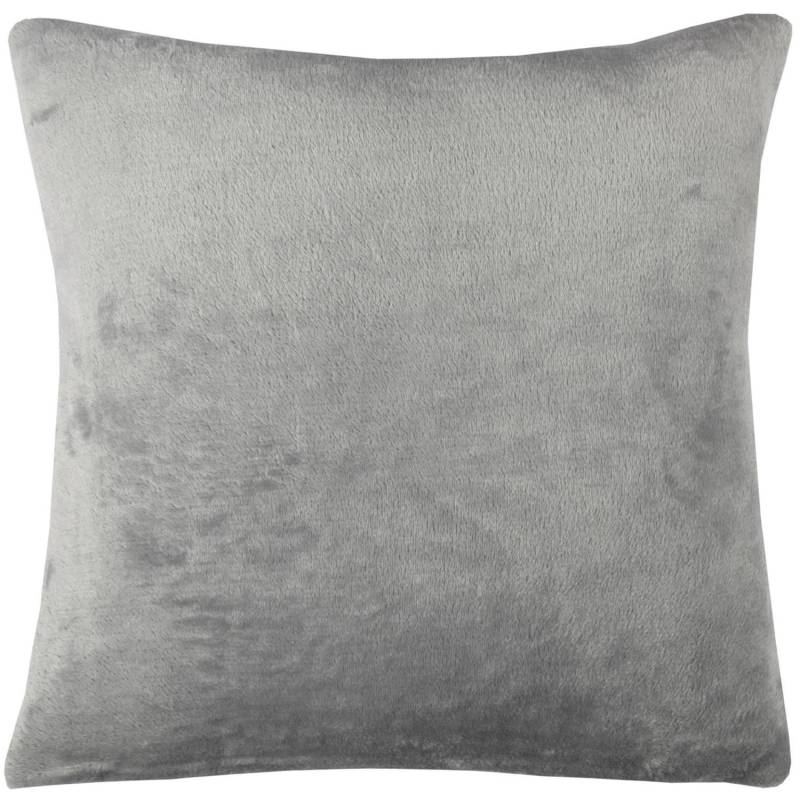 Bestlivings Kissenhülle Kuschel Celina 40 x 40 cm Grau von BESTLIVINGS