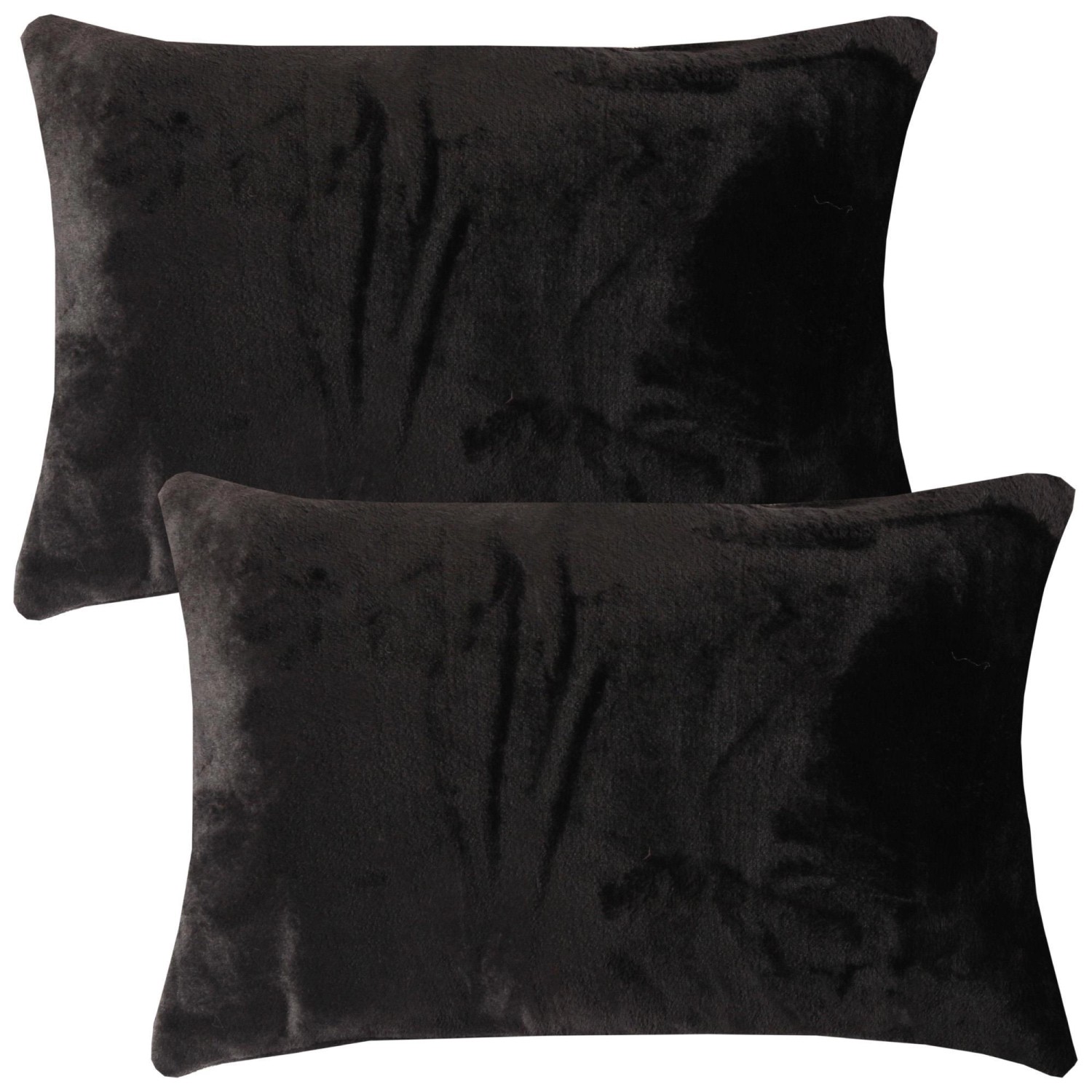 Bestlivings Kissenhülle Kuschel Kissenbezug mit Reißverschluss 40 x 60 cm Schwarz 2er Pack Bestlivings Kissenhülle Kuschel Kissenbezug mit Reißverschluss 40 x 60 cm Schwarz 2er Pack von BESTLIVINGS