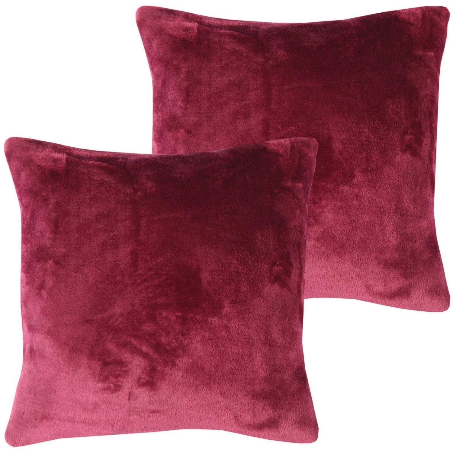 Bestlivings Kissenhülle Kuschel Kissenbezug mit Reißverschluss 50 x 50 cm Aubergine 2er Pack Bestlivings Kissenhülle Kuschel Kissenbezug mit Reißverschluss 50 x 50 cm Aubergine 2er Pack von BESTLIVINGS