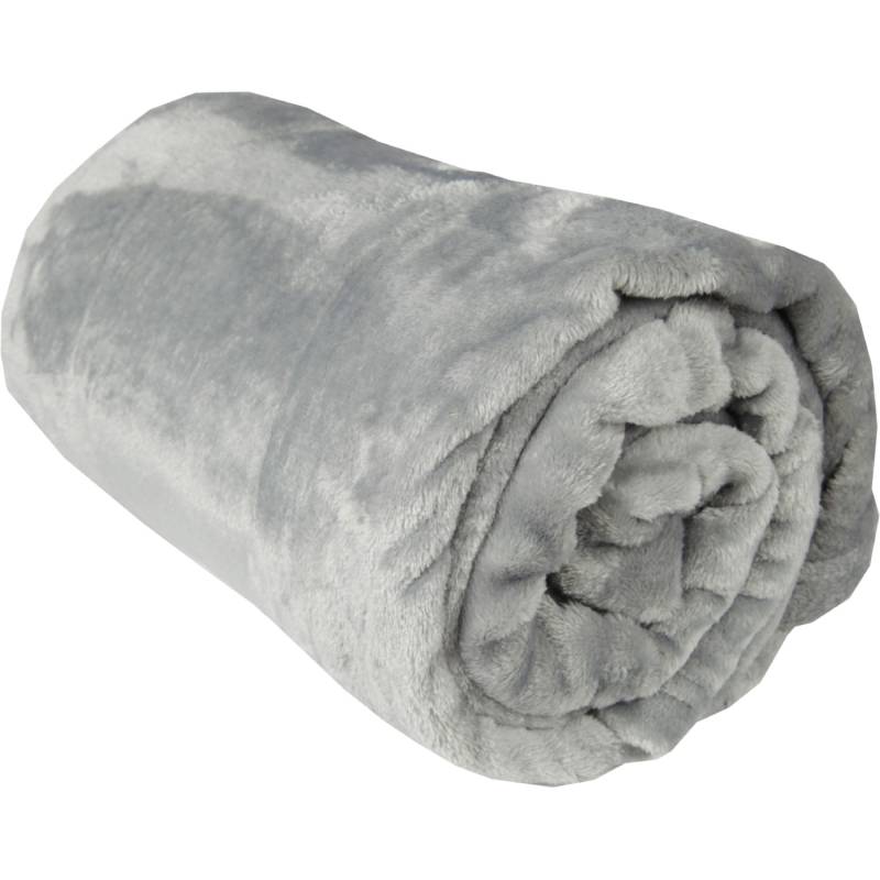 Bestlivings Kuscheldecke Celina 2er Pack Grau 70 x 100 cm von BESTLIVINGS