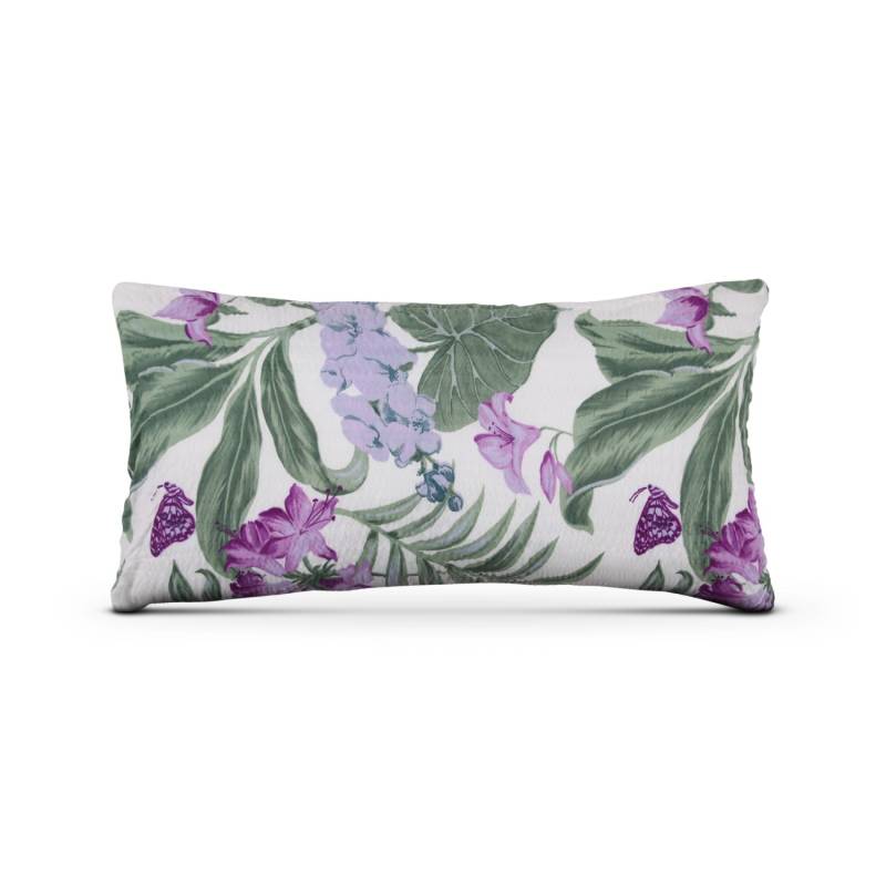 Bestlivings Seersucker Kissenbezug 40 x 80 cm 2er Pack Blumen von BESTLIVINGS