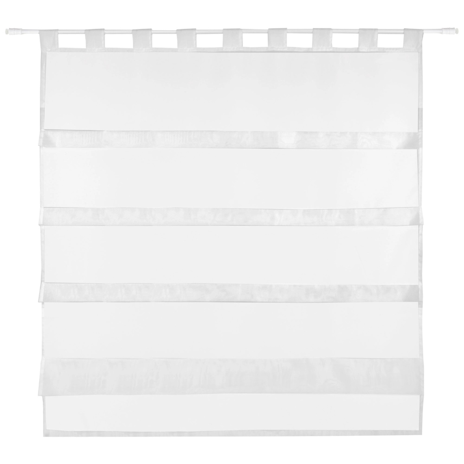 Bestlivings Sky Gardine Raffoptik Schlaufe 100 cm x 110 cm Weiß Bestlivings Sky Gardine Raffoptik Schlaufe 100 cm x 110 cm Weiß von BESTLIVINGS