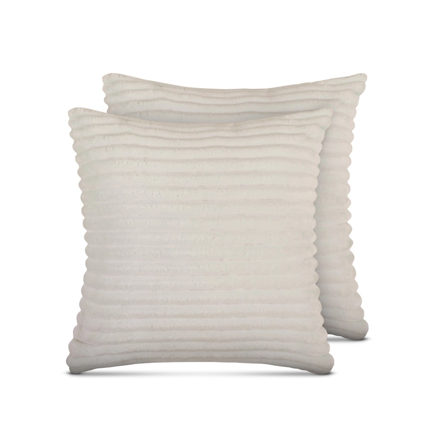 Bestlivings Sofakissen Cord Optik Creme 45 x 45 cm 2er Pack von BESTLIVINGS