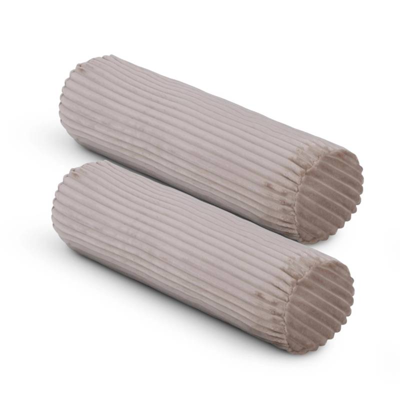 Bestlivings Sofakissen Cord Optik Hellbraun 70 x 20cm 2er Pack von BESTLIVINGS