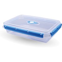 Vorratsdose für Lebensmittel ( 2000 ml ) - Blau - Frischhaltedosen Brotdose, BPA-Frei luftdicht, Aufbewahrungsbox Meal Prep Box, Schale - Blau von BESTLIVINGS