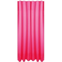 Blickdichte Pinke Gardine mit Kräuselband in 140x175 cm ( BxL ), in vielen Größen und Farben - Pink von BESTLIVINGS