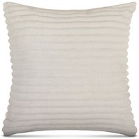 Bestlivings - Dekokissen 50x50cm ( Creme ) Cord Optik - Kuschelig weicher Bezug mit Reißverschluss - Kissen - Öko Tex - Sofakissen, Dekokissen - Creme von BESTLIVINGS