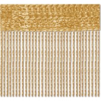 Fadenvorhang 2er Pack Gardine Raumteiler, Auswahl: 140x240 gold - goldbeige - Gold von BESTLIVINGS