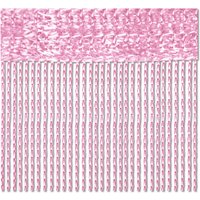 Fadenvorhang 2er Pack Gardine Raumteiler, Auswahl: 90x240 rosa - kirschblütenrosa - Rosa von BESTLIVINGS