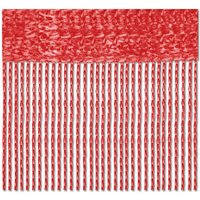 Fadenvorhang 90x240 Fadengardine Insektenschutz Raumteiler Auswahl: rot - korallenrot - Rot von BESTLIVINGS