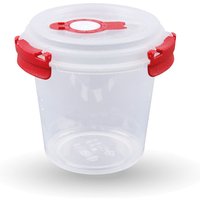 Frischhaltedosen für Lebensmittel ( 0,64 l ) - Rot - Vorratsdose luftdicht, Aufbewahrungsbox Meal Prep Box, Joghurt Schale, bpa Frei - Rot von BESTLIVINGS