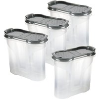 Bestlivings - Gewürzdosen 300ml ( 1er Pack - Anthrazit ) Aufbewahrungsboxen für Gewürze - Luftdichte Schüttdose aus bpa freien Kunststoff, von BESTLIVINGS