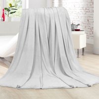 Bestlivings - Kuscheldecke Cashmere Touch 150x200cm ( Silber ) Flauschige Wohndecke für Sofa, Couch und Bett, Tagesdecke oeko-tex - Sofaüberwurf von BESTLIVINGS