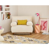 Bestmobilier - Cristal - sessel - schlaffunktion und bettkasten - großer geripptem cord - beige Bestmobilier - Cristal - sessel - schlaffunktion und bettkasten - großer geripptem cord - beige von BESTMOBILIER