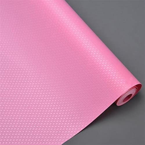 BESTORI Antirutsch Schubladenmatte 60 x 500 cm Wasserdichtem Eva-Material Antirutschmatte Nicht klebende Zuschneidbar Kühlschrankmatten für Regale Schränke Schubladen Rosa von BESTORI