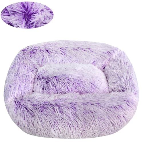 BESTORI Hundebett Gradient Katzenbett Flauschig Hundematte mit rutschfeste Unterseite Weiche Haustierbett Maschinenwaschbar Katze Kissen, Lila, 65 x 55 cm BESTORI Hundebett Gradient Katzenbett Flauschig Hundematte mit rutschfeste Unterseite Weiche Haustierbett Maschinenwaschbar Katze Kissen, Lila, 65 x 55 cm von BESTORI
