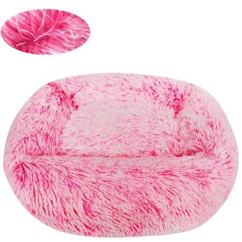 BESTORI Hundebett Gradient Katzenbett Flauschig Hundematte mit rutschfeste Unterseite Weiche Haustierbett Maschinenwaschbar Katze Kissen, Rosenrot, 75 x 65 cm BESTORI Hundebett Gradient Katzenbett Flauschig Hundematte mit rutschfeste Unterseite Weiche Haustierbett Maschinenwaschbar Katze Kissen, Rosenrot, 75 x 65 cm von BESTORI