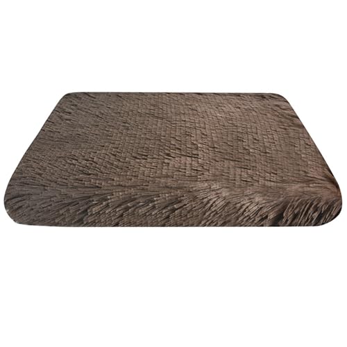 BESTORI Orthopädisches Hundebett Flauschig Weiche Haustierbett Abnehmbar maschinenwaschbar Katzenkissen mit rutschfeste Unterseite, Braun, 100 x 60 cm BESTORI Orthopädisches Hundebett Flauschig Weiche Haustierbett Abnehmbar maschinenwaschbar Katzenkissen mit rutschfeste Unterseite, Braun, 100 x 60 cm von BESTORI