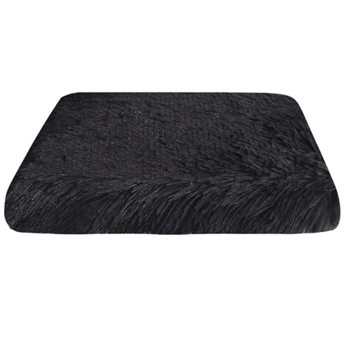 BESTORI Orthopädisches Hundebett Flauschig Weiche Haustierbett Abnehmbar maschinenwaschbar Katzenkissen mit rutschfeste Unterseite, Schwarz, 75 x 50 cm BESTORI Orthopädisches Hundebett Flauschig Weiche Haustierbett Abnehmbar maschinenwaschbar Katzenkissen mit rutschfeste Unterseite, Schwarz, 75 x 50 cm von BESTORI