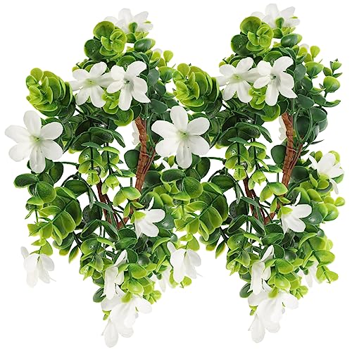 BESTOYARD 2stücke Künstliche Eukalyptus Kerzenringe Wreaths Dekoration Für Tisch Und Hochzeiten Für Festliche Anlässe Und Stilvolle Raumgestaltung von BESTOYARD