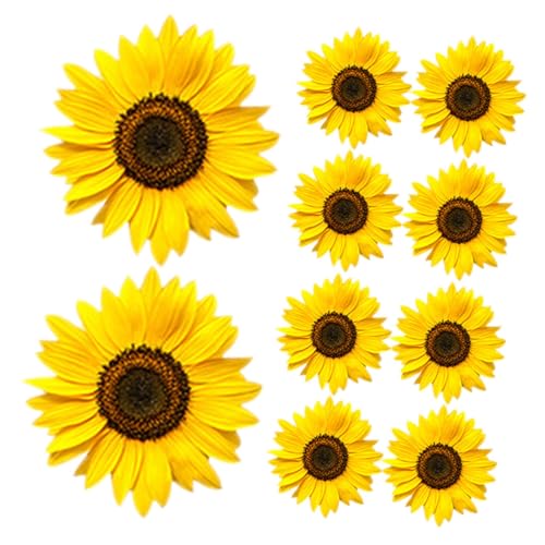 BESTOYARD 1Satz Sonnenblumen Wandaufkleber Selbstklebende DIY Blumen Wandsticker für Wohnzimmer Schlafzimmer und Esszimmer Hochwertige Langlebige Dekoration für Glatte Oberflächen BESTOYARD 1Satz Sonnenblumen Wandaufkleber Selbstklebende DIY Blumen Wandsticker für Wohnzimmer Schlafzimmer und Esszimmer Hochwertige Langlebige Dekoration für Glatte Oberflächen von BESTOYARD
