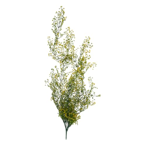 BESTOYARD 1stück Künstliche Hängende Blume Simulierte Rattan-Pflanze Für Wanddekoration Lebendige Kunstblumen Gelb Und Grün Für Wohnzimmer Und Schlafzimmer Deko von BESTOYARD