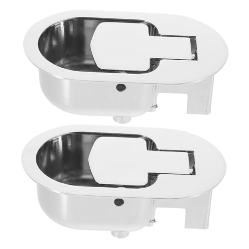 BESTOYARD 2 Stück Universeller Metall Entriegelungsgriff für Liegestühle Verstellbarer Sofa Ersatzgriff aus Kompatibel mit Meisten Möbelmarken für Relaxsessel und Massagesessel von BESTOYARD