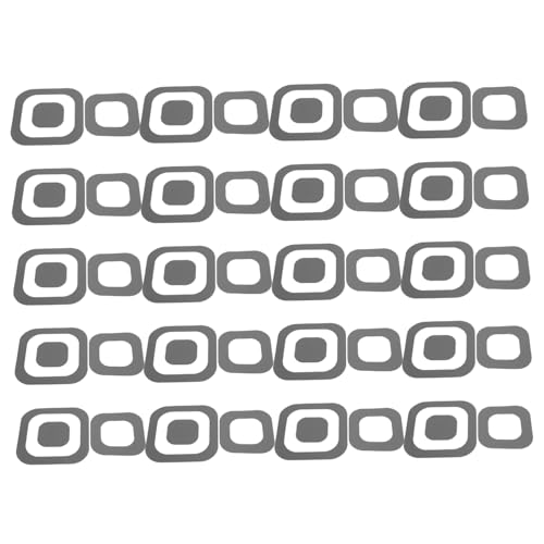 BESTOYARD 20stücke Badewanne -Aufkleber Quadratische Selbstklebende Badewanne Aufkleber Badezimmer Applikationen Für Pool Boot Treppe von BESTOYARD