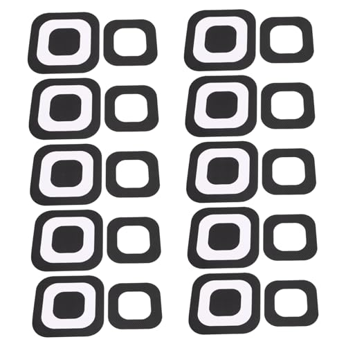 BESTOYARD 20stücke Badewannen-Anti-rutsch-Aufkleber Selbstklebende Quadratische Badaufkleber wasserdichte rutschfeste Applikationen Für Badezimmer Dusche Pool Boot von BESTOYARD