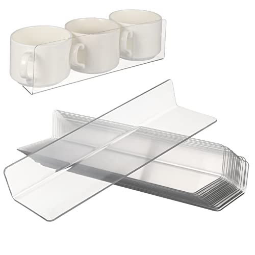 BESTOYARD 20Stücke Form Regaltrenner aus Kunststoff Transparente Regalseparatoren für Schränke und Supermärkte zur Organisation von Getränken Snacks BESTOYARD 20Stücke Form Regaltrenner aus Kunststoff Transparente Regalseparatoren für Schränke und Supermärkte zur Organisation von Getränken Snacks von BESTOYARD