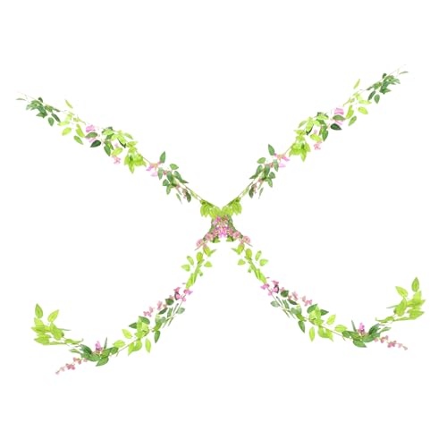 BESTOYARD 2Stücke Künstliche Wisteria Blumengirlande Flexibel Dekoration für Hochzeit Party und Outdoor Hochwertige und Seidenblumen Romantisches für BESTOYARD 2Stücke Künstliche Wisteria Blumengirlande Flexibel Dekoration für Hochzeit Party und Outdoor Hochwertige und Seidenblumen Romantisches für von BESTOYARD