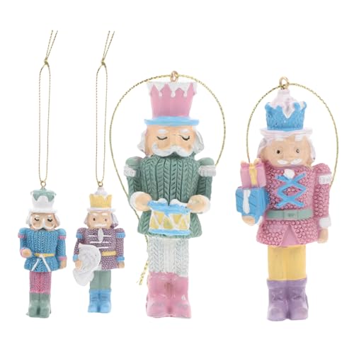 BESTOYARD 4stücke Holz-nussknacker Ornamente Bunte Soldaten Für Weihnachtsbaumdekoration Handgefertigte Puppen- Für Festliche Anlässe Und BESTOYARD 4stücke Holz-nussknacker Ornamente Bunte Soldaten Für Weihnachtsbaumdekoration Handgefertigte Puppen- Für Festliche Anlässe Und von BESTOYARD