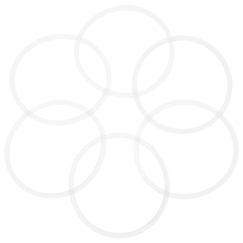 BESTOYARD 6 Stück Runder Silikon Dichtungsring Teiliges für Thermobecher Ersatzdichtungen für Isolierbecher Lebensmittelecht zu Reinigen und Auslaufsicher für Unterwegs und Zuhause BESTOYARD 6 Stück Runder Silikon Dichtungsring Teiliges für Thermobecher Ersatzdichtungen für Isolierbecher Lebensmittelecht zu Reinigen und Auslaufsicher für Unterwegs und Zuhause von BESTOYARD