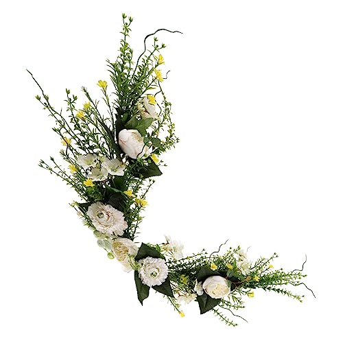 BESTOYARD Künstlicher Blumen-Swag Für Hochzeitsbögen Dekorative Kunstblumen-Girlande Für Tür Und Wohnraumgestaltung Für Gartenfeste Und Besondere Anlässe BESTOYARD Künstlicher Blumen-Swag Für Hochzeitsbögen Dekorative Kunstblumen-Girlande Für Tür Und Wohnraumgestaltung Für Gartenfeste Und Besondere Anlässe von BESTOYARD