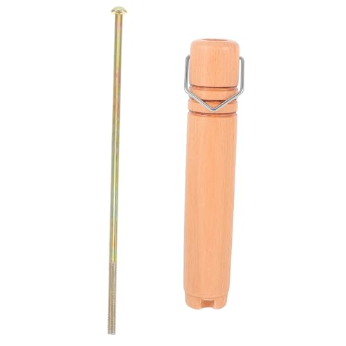 BESTOYARD Ergonomischer Holz Topfgriff für Kochgeschirr Hitzebeständig Praktisch Universeller Ersatzgriff für Töpfe Pfannen Elegantes Küchenaccessoire für Sicheres von BESTOYARD