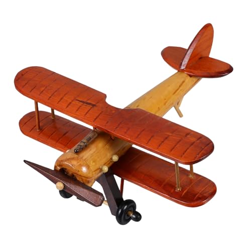BESTOYARD Retro Holz Flugzeug Modell Vintage Flugzeug Dekoration Für Büro Und Zuhause Einzigartiges Für -enthusiasten Stil a BESTOYARD Retro Holz Flugzeug Modell Vintage Flugzeug Dekoration Für Büro Und Zuhause Einzigartiges Für -enthusiasten Stil a von BESTOYARD