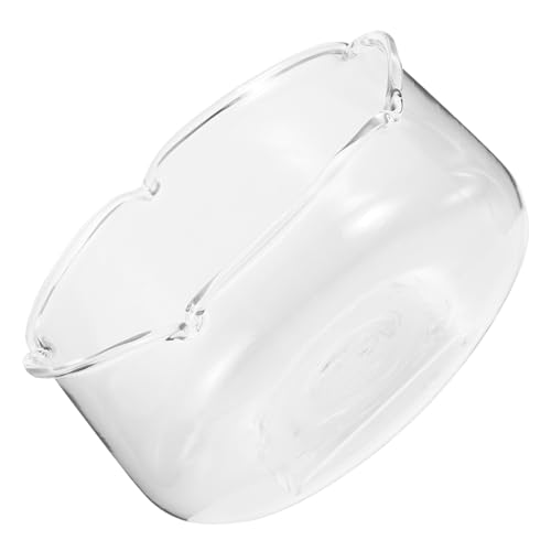 BESTOYARD Transparentes Glasblumenbecken Für Hydroponik Glasvase Für Lotus Und Wasserpflanzen Kleiner Blumentopf Für Innendekoration Und Klare Pflanzenwurzeln von BESTOYARD