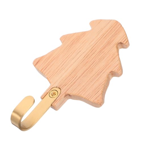 BESTOYARD Rustikale Dekorative Kleiderhaken mit Elegantem Messing Finish für Schlafzimmer Eingangsbereiche Badezimmer Einfache Installation ohne Bohren für Kleidung Handtücher Taschen von BESTOYARD