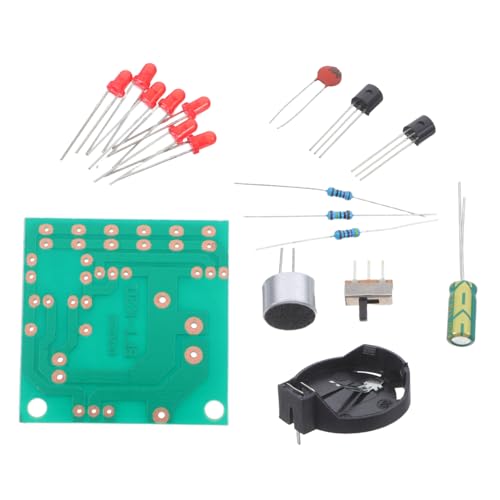BESTOYARD Sprachgesteuertes Led-kit: Für Elektronische Diy-projekte. Unterhaltsame Und Lehrreiche Lötübungen Für Die Inneneinrichtung Und Partyatmosphäre. von BESTOYARD