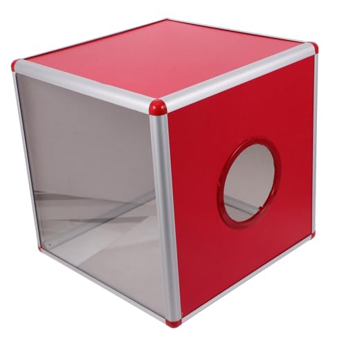 BESTOYARD Transparente Losbox mit Schlitz Kleine Acrylbox für Spenden Abstimmungen Partyspiele und Fundraising Vielseitig Einsetzbar Benutzerfreundlich und Einfach zu Bedienen von BESTOYARD