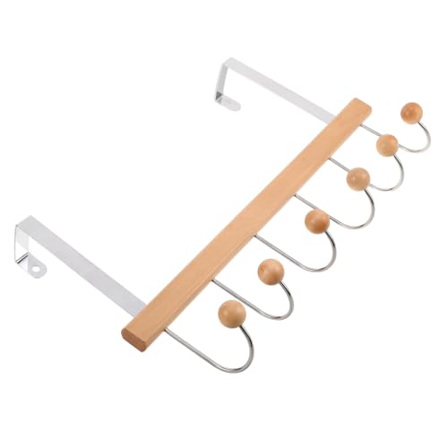BESTOYARD Türgarderobe Über Tür Haken Robuste Holz Türhaken für Kleidung Handtücher Hüte Multifunktionaler Organizer für Schlafzimmer Badezimmer Eingangsbereich BESTOYARD Türgarderobe Über Tür Haken Robuste Holz Türhaken für Kleidung Handtücher Hüte Multifunktionaler Organizer für Schlafzimmer Badezimmer Eingangsbereich von BESTOYARD
