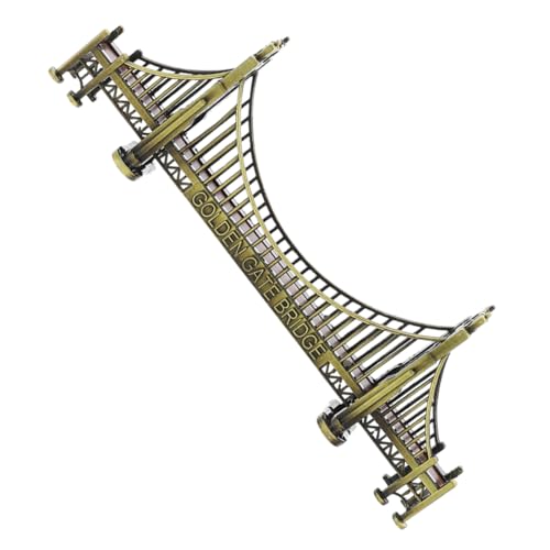 BESTOYARD Brückenmodell Aus Legierung Vintage Metall Handwerk Dekoration Gedenkstatue Für Tisch Und Büro San Francisco Brücke Architektur Skulptur Für Heimdekoration BESTOYARD Brückenmodell Aus Legierung Vintage Metall Handwerk Dekoration Gedenkstatue Für Tisch Und Büro San Francisco Brücke Architektur Skulptur Für Heimdekoration von BESTOYARD