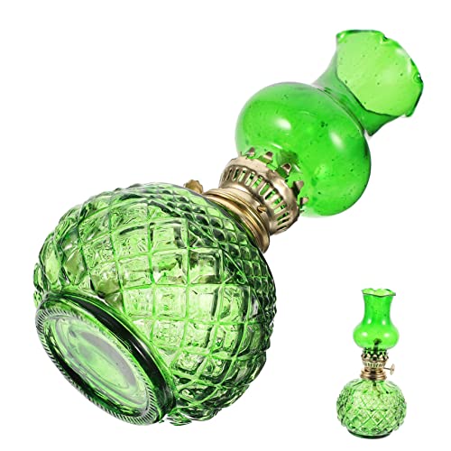 BESTOYARD Vintage Kerosinlampe Aus Glas Dekorative Öllampe Mit Einstellbarem Docht Für Heimdekoration Und Camping BESTOYARD Vintage Kerosinlampe Aus Glas Dekorative Öllampe Mit Einstellbarem Docht Für Heimdekoration Und Camping von BESTOYARD