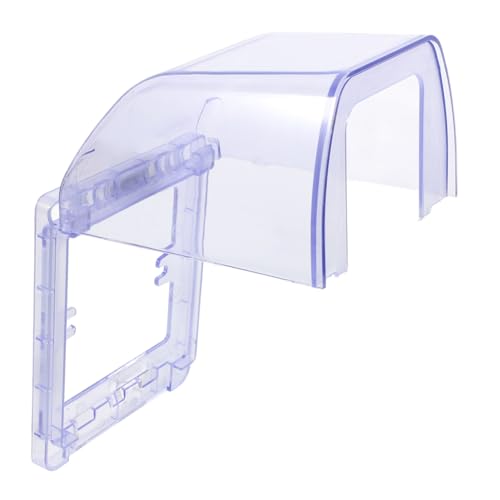 BESTOYARD Wasserdichte Extra Dicke Steckdosen Schutzbox Transparent für Badezimmer und Außensteckdosen Spritzwassergeschützt Kompatibel mit Wassererhitzern Einfache Montage Wetterfeste BESTOYARD Wasserdichte Extra Dicke Steckdosen Schutzbox Transparent für Badezimmer und Außensteckdosen Spritzwassergeschützt Kompatibel mit Wassererhitzern Einfache Montage Wetterfeste von BESTOYARD