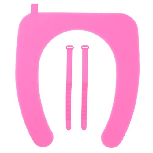 BESTOYARD Silicone Toilet Mat Für Badezimmer Wiederverwendbare Und Waschbare Toilettensitzauflage Praktische Abdeckung Für Und Hygiene Für Zuhause von BESTOYARD